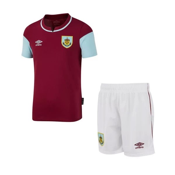 Camiseta Burnley 1ª Niños 2020/21 Borgona